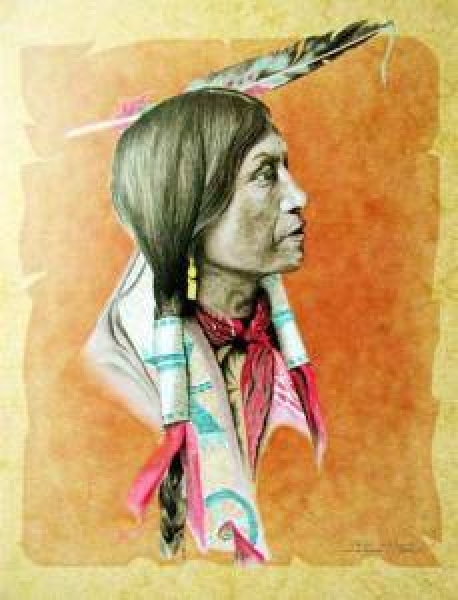 Indianer Poster Vaks Gone Apache Cicarilla