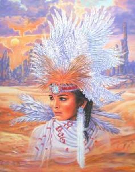 Indianer Poster Half Breed