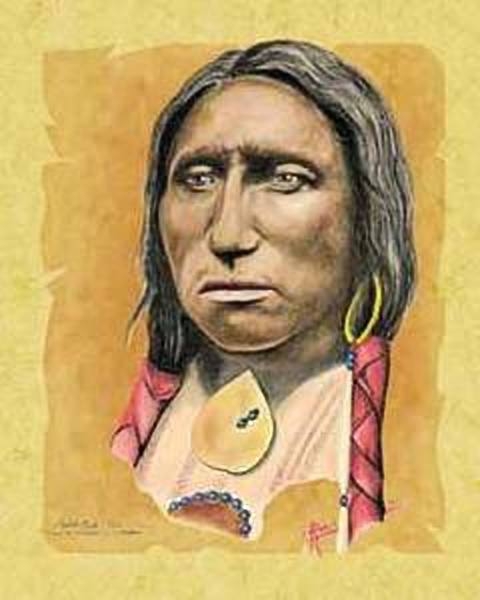 Indianer Poster Spotted eagle Sioux