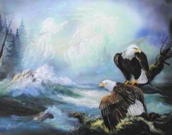 Indianer Poster Ghost Warriors